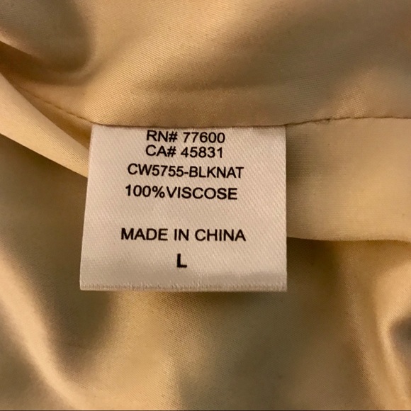 NWT Chaser lace overly bomber/baseball jacket - Picture 7 of 7